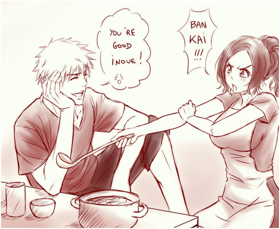 Bleach 10 Lovely Ichigo And Orihime Fan Art You Have To See 3045