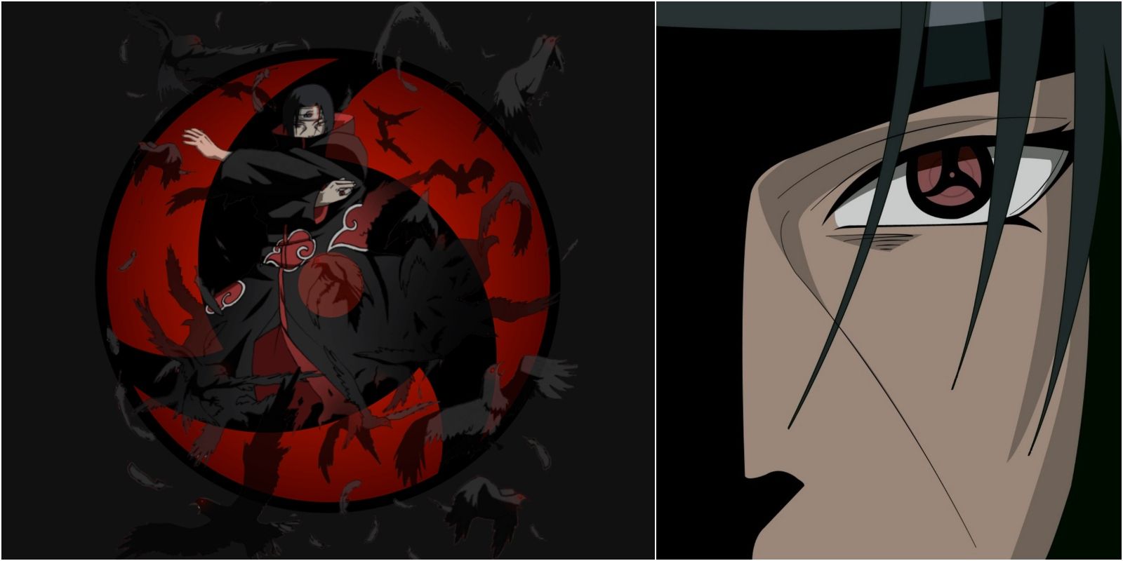 Both Sasuke and Madara's Sharingan awakened/evolved after they