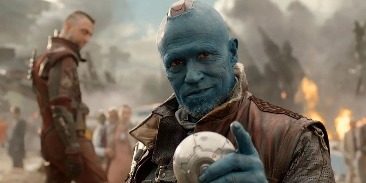 Yondu holds the orb in Guardians of the Galaxy