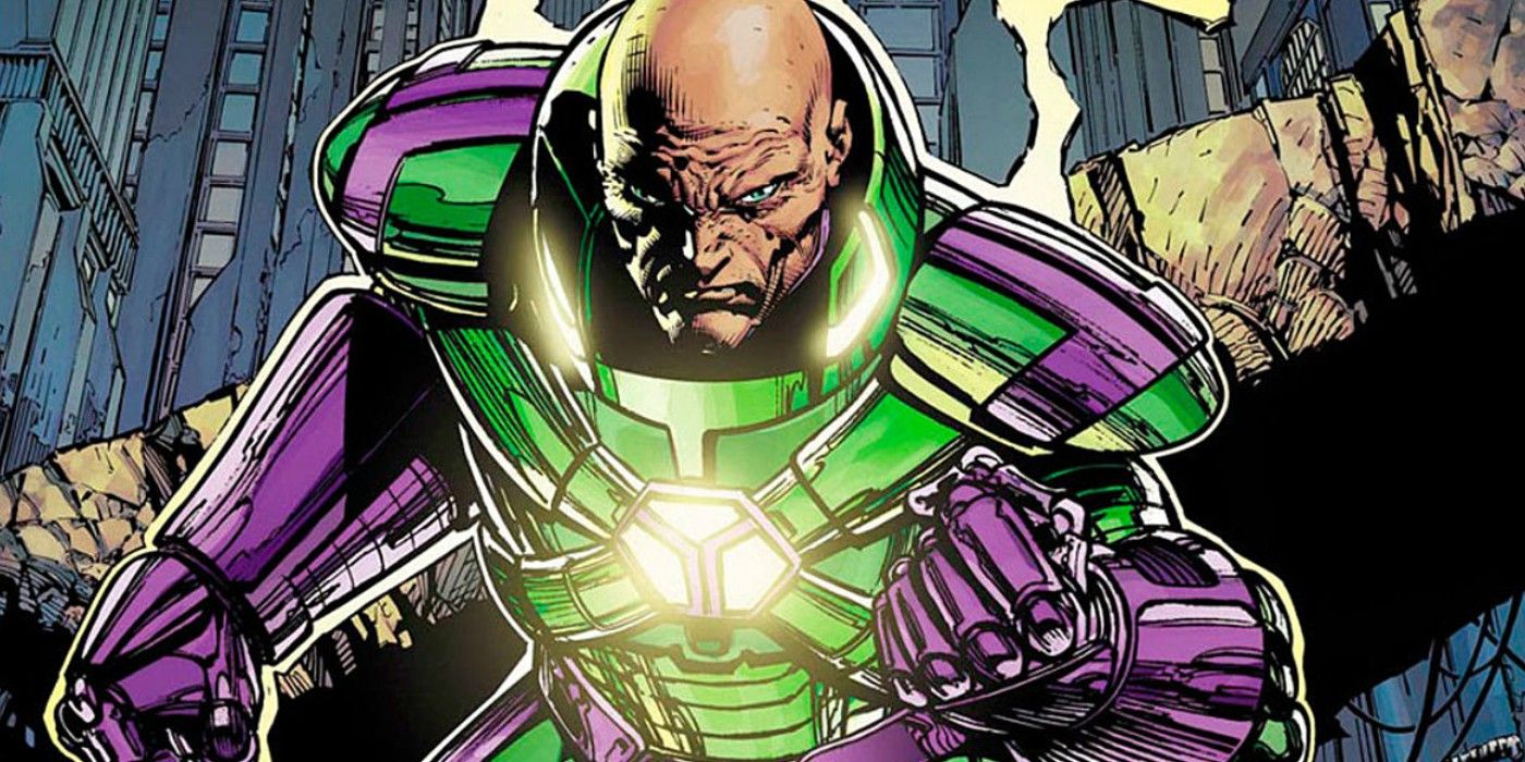 Lex Luthor in his power armor.