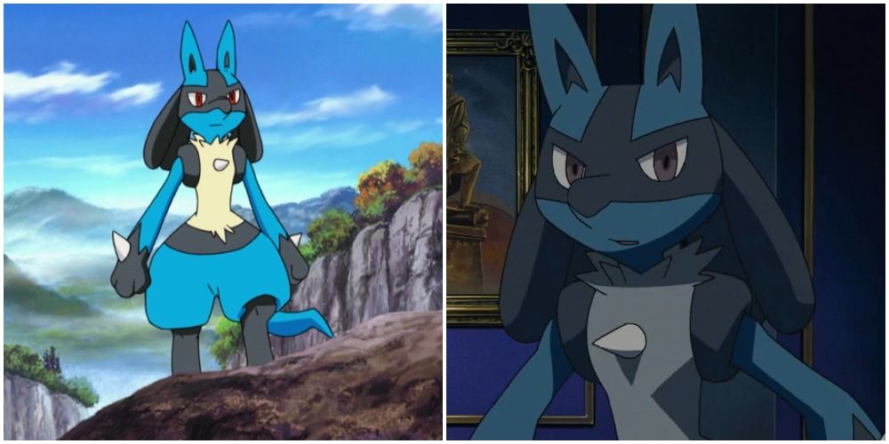 Lucario and the Mystery of Mew Two Panels