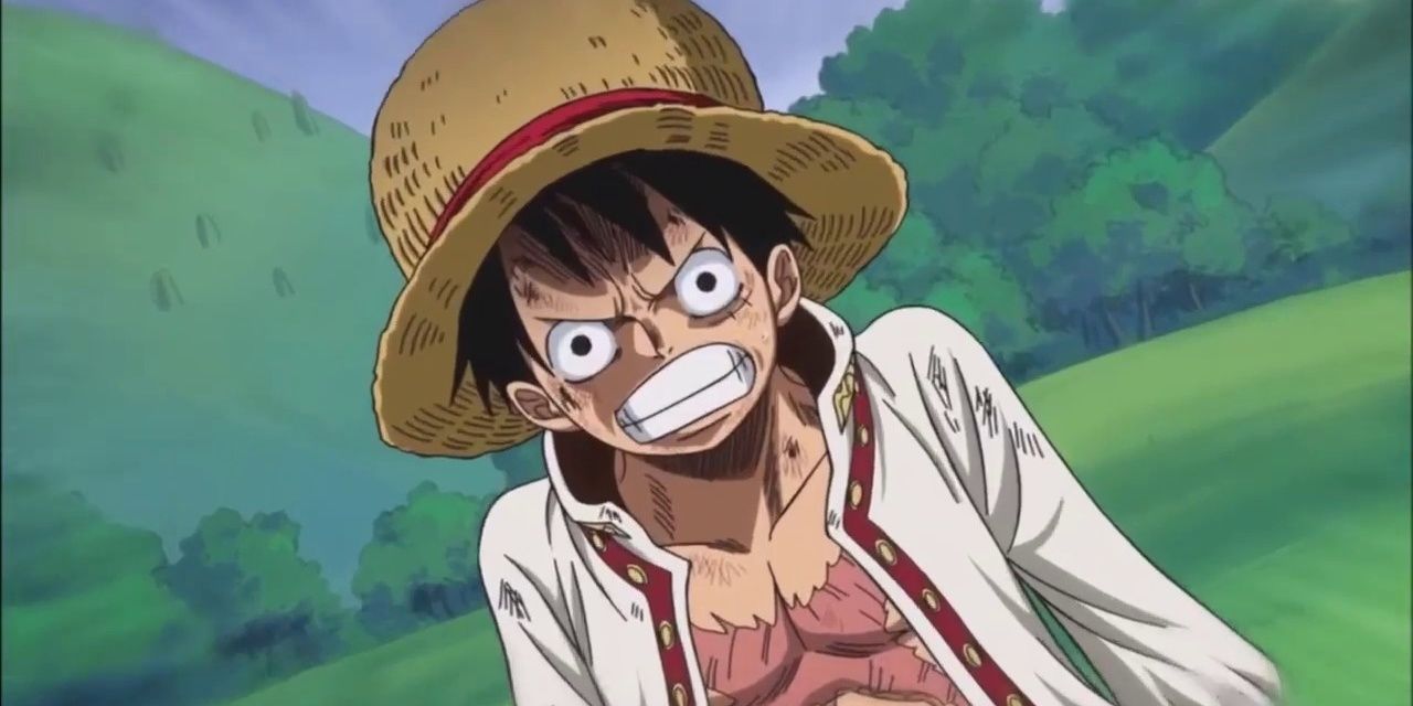 Luffy angry on Whole Cake Island