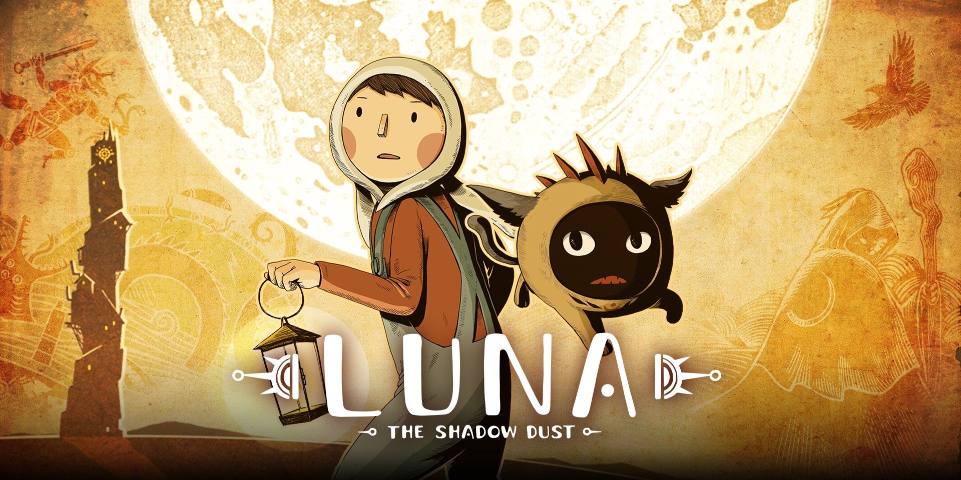 Luna The Shadow Dust logo