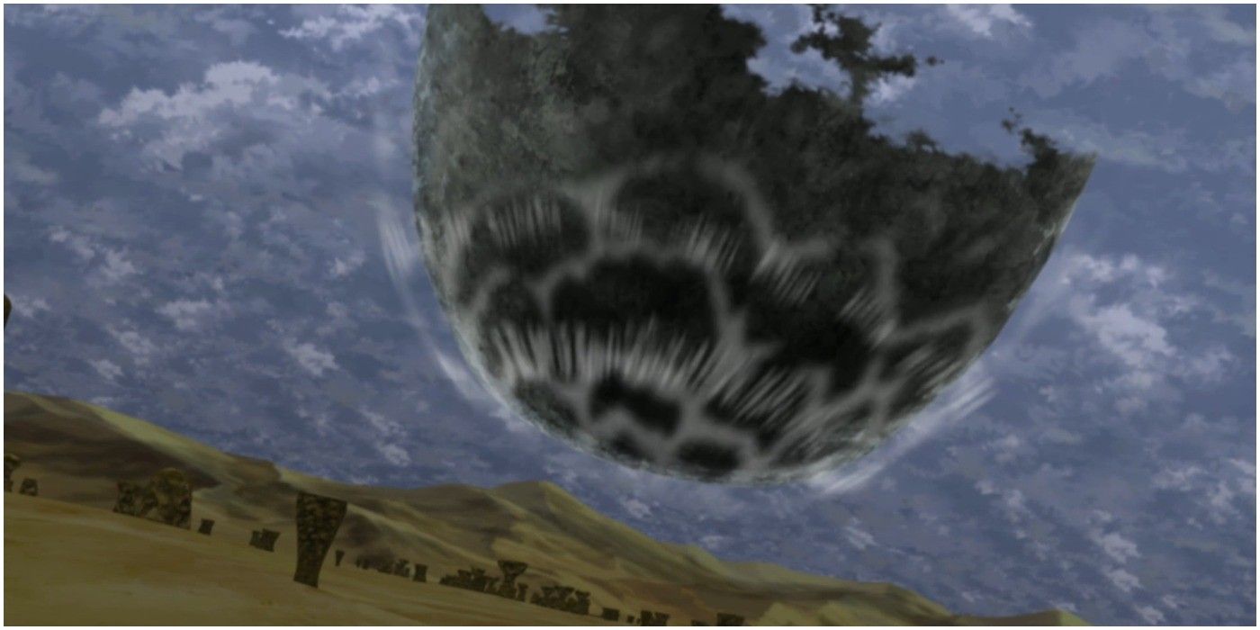 Madara Attacks With Meteor