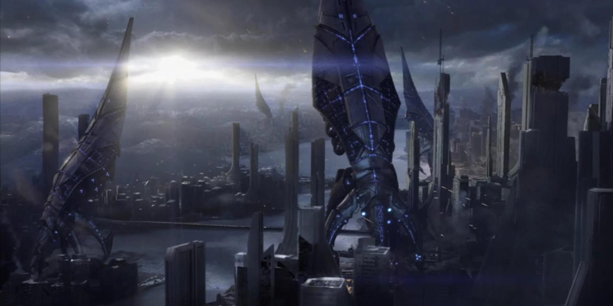 mass effect reapers on earth