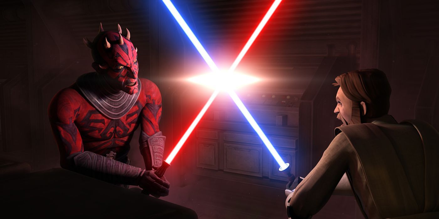 Lightsaber Battle In Star Wars: The Clone Wars