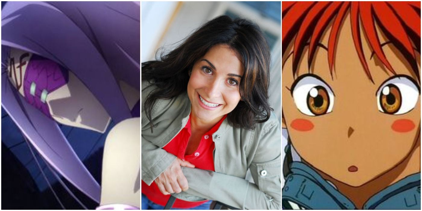 Melissa Fahn Voice Actor with Rider from Fate and Edward from Cowboy Bebop anime