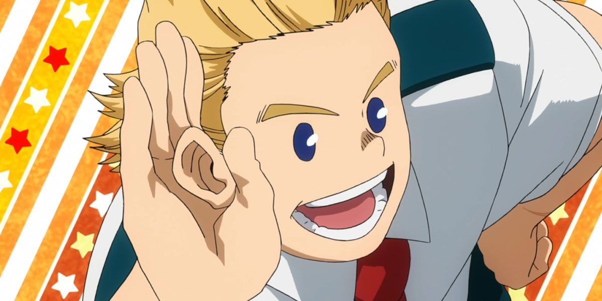 Mirio trying to get the class engaged