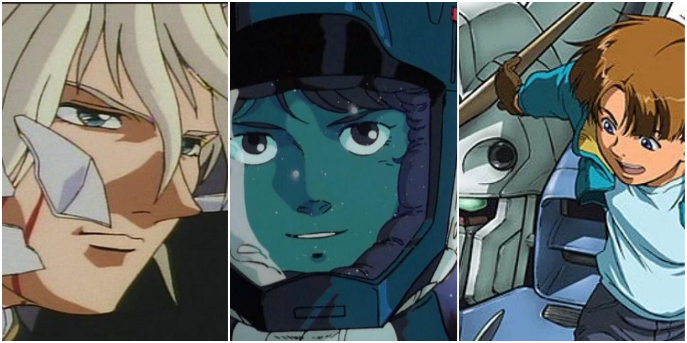 Mobile Suit Gundam Pilots Zechs Kamille Uso Trio Header