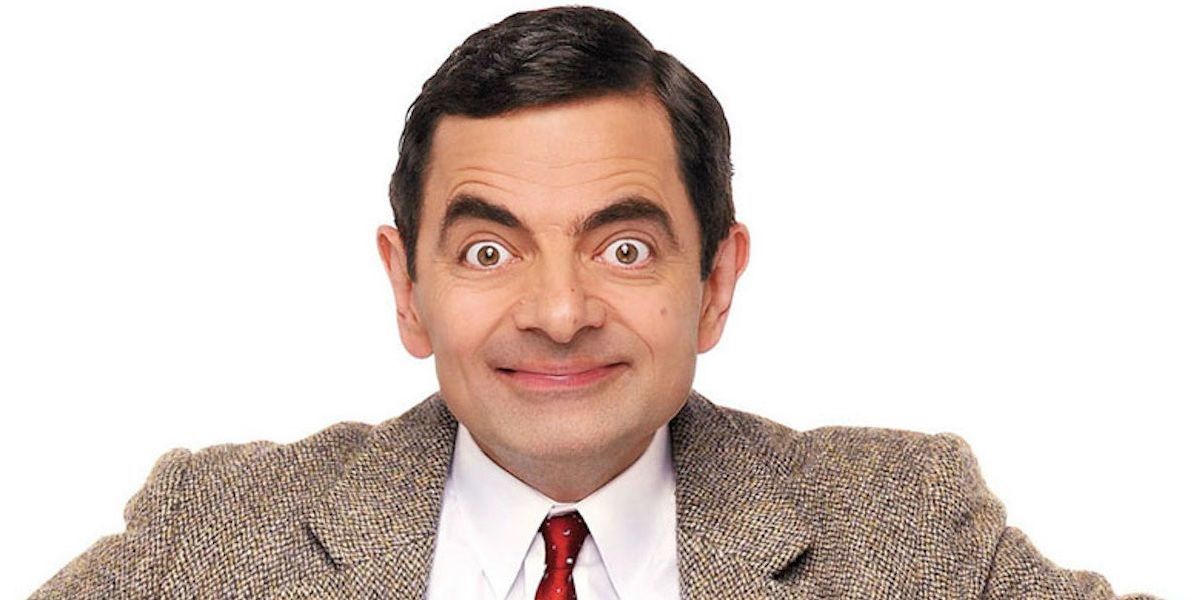 Mr. Bean smiling 