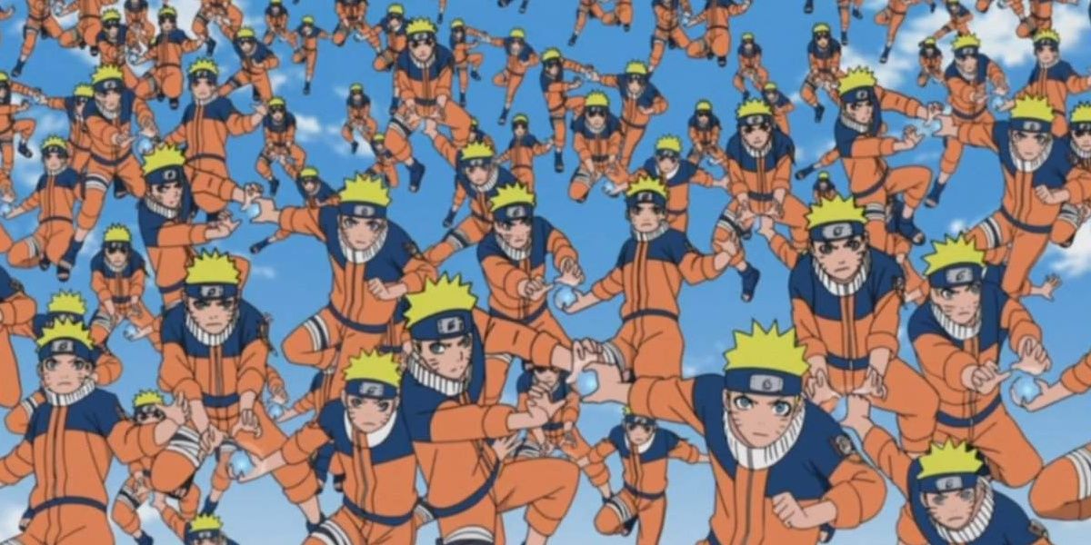 Naruto Shadow Clone Jutsu Rasengan Naruto Anime