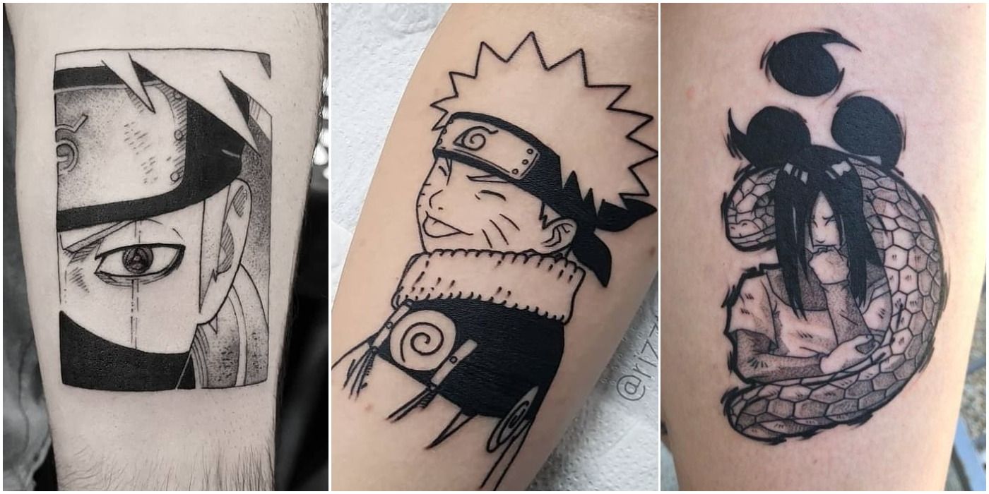 Tattoo uploaded by Eris Tattoo Art • Leaf Village Symbol From Naruto  (Handpoked) • Tattoodo