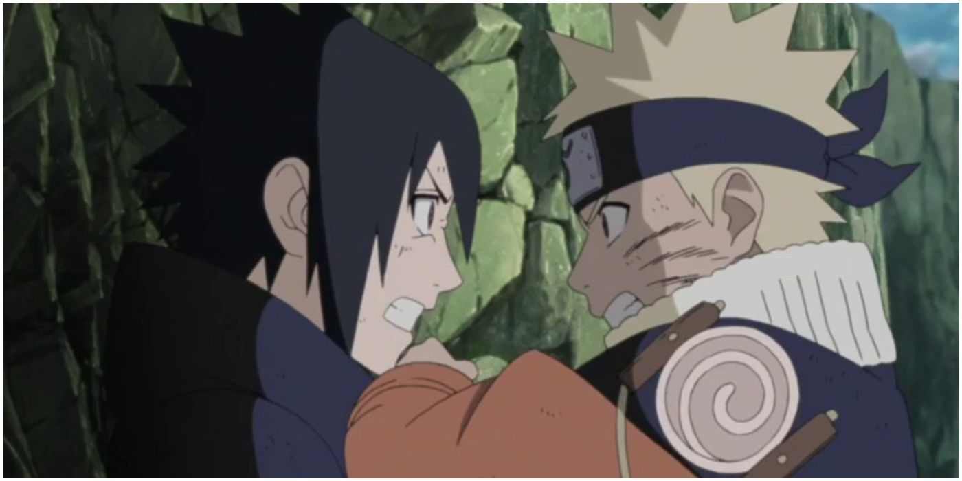 The Original Naruto &amp; Sasuke Fight