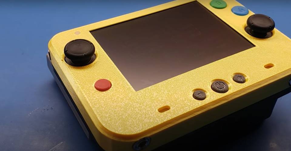 Watch Gamer Builds World S Smallest Nintendo 64 Handheld Cbr