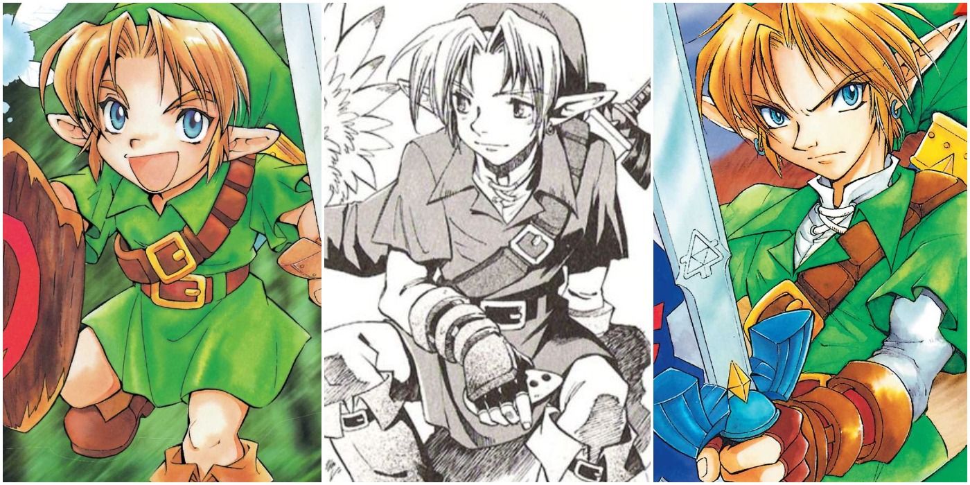 Ocarina of Time Manga Color-In