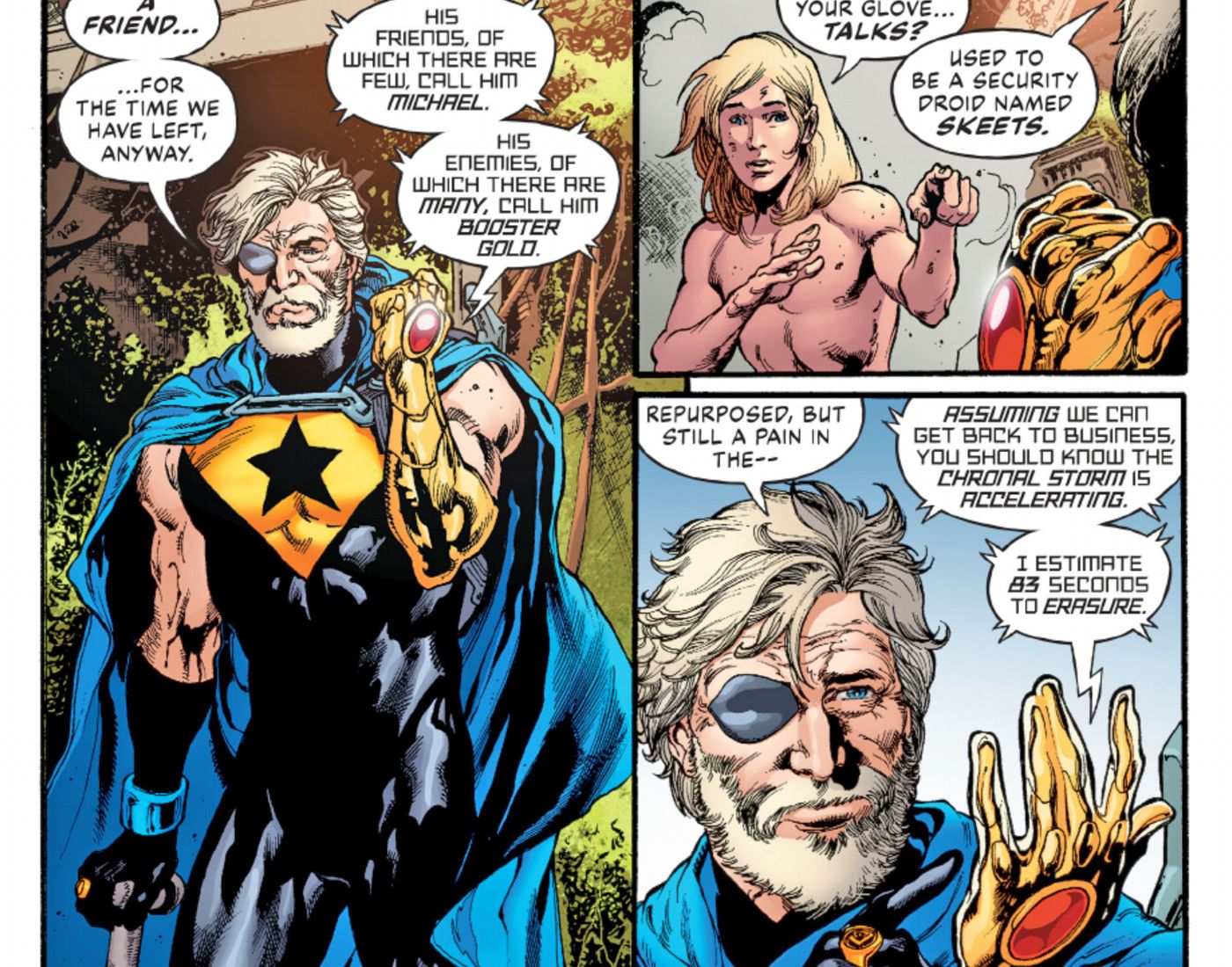 Old Man Booster Gold
