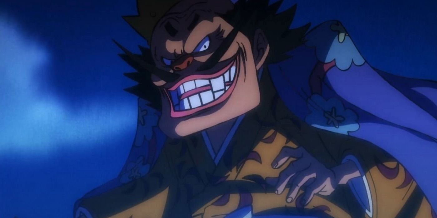 Kurozumi Orochi before his death in the One Piece anime.