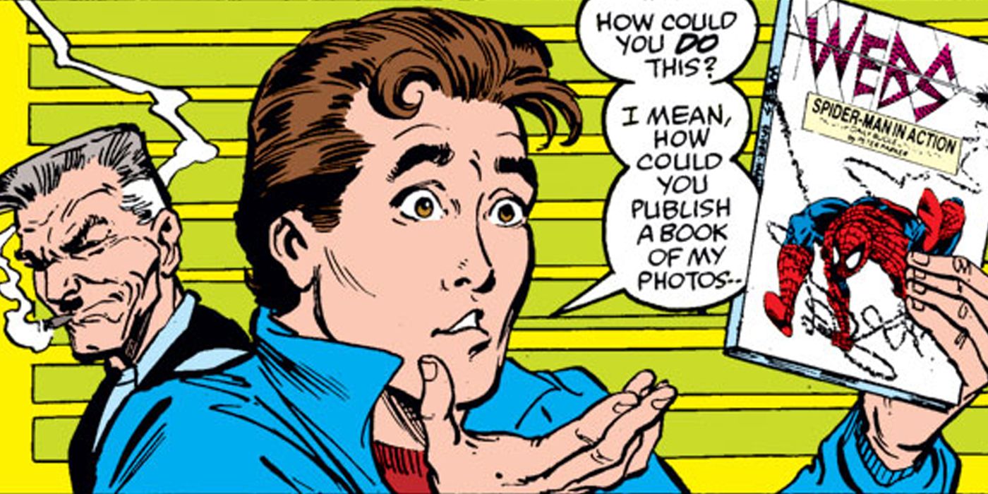 SPIDER-MAN Peter Parker is a published author