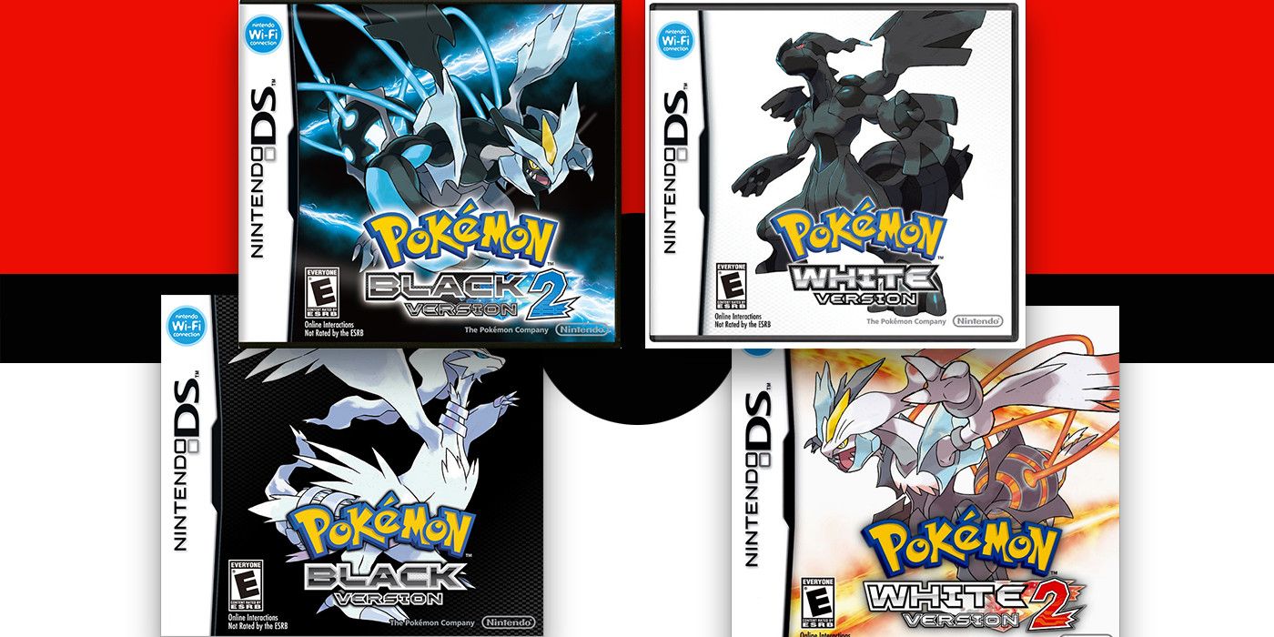 Pokémon Black 2 and White 2 Pokemon Black & White Pokémon X and Y