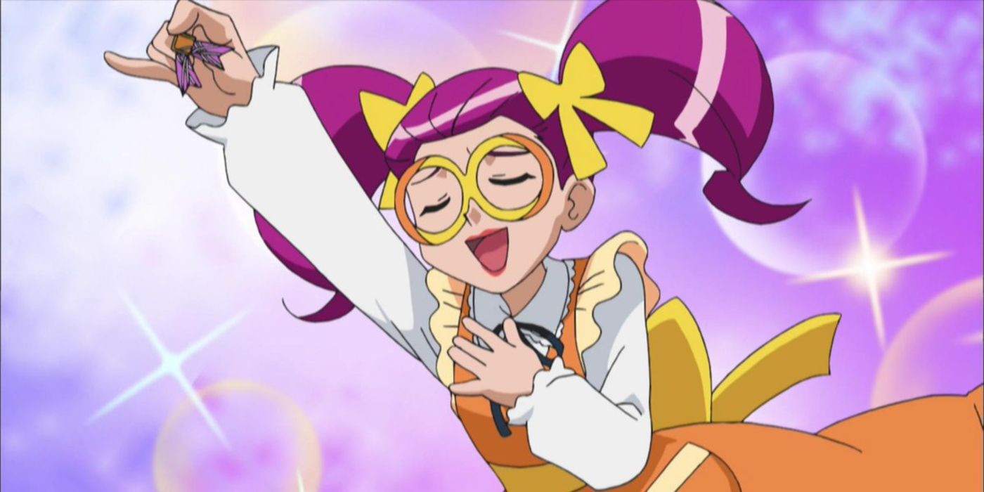Jessie from Team Rocket as Coordinator Jessilina in Pokemon anime