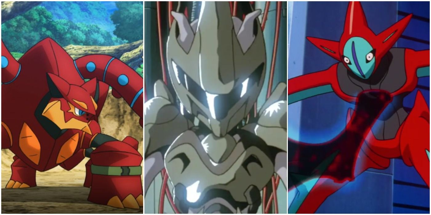 Pokemon Movie Legendaries Volcanion Mewtwo Deoxys Trio Header