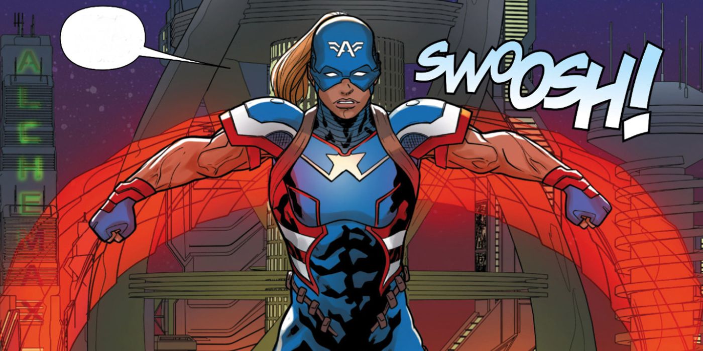 Roberta Mendez as Captain America 2099