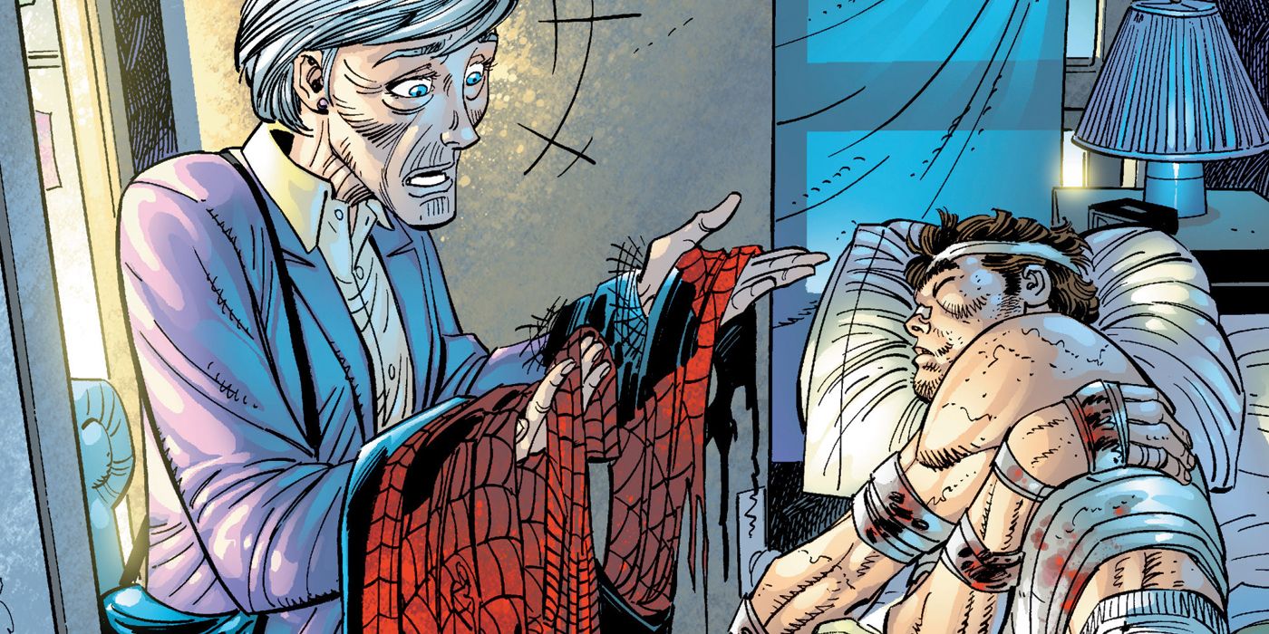 Aunt May discovered her nephew was Spider-Man