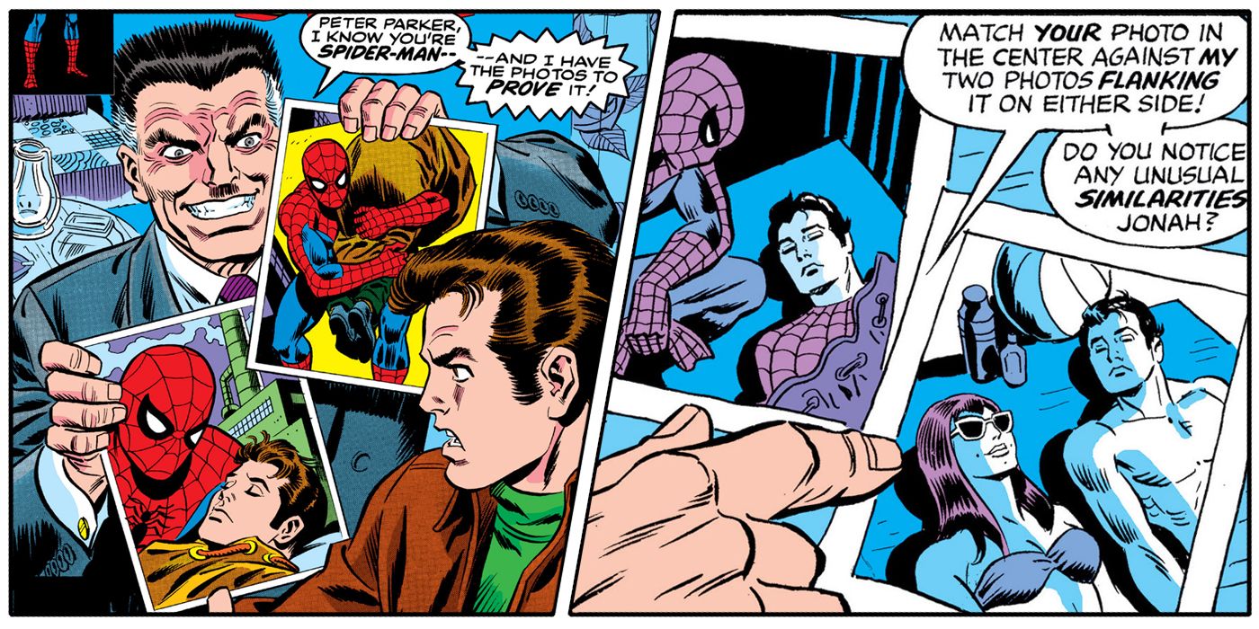 Spider-Man's clone unmasked by J Jonah Jameson