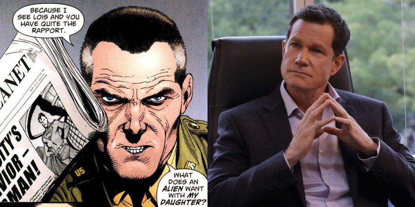 Sam Lane (Dylan Walsh) from Superman and Lois