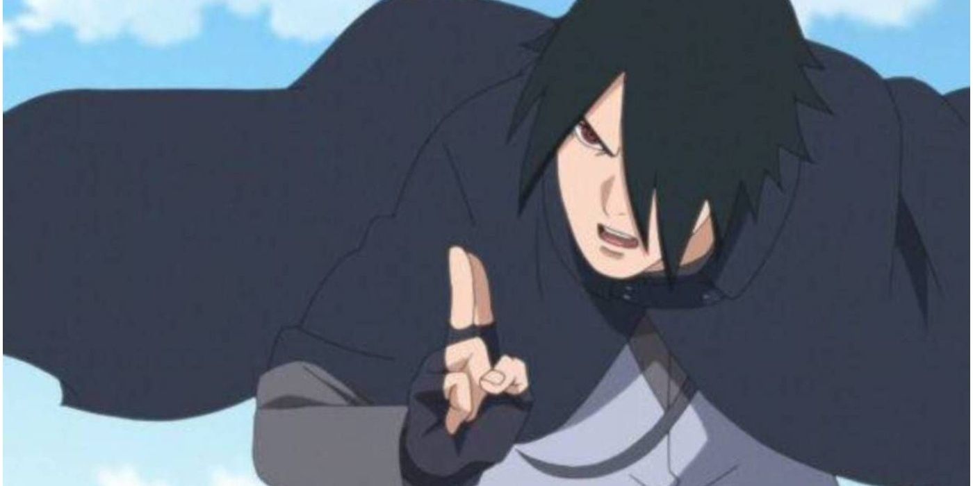 Sasuke in battle