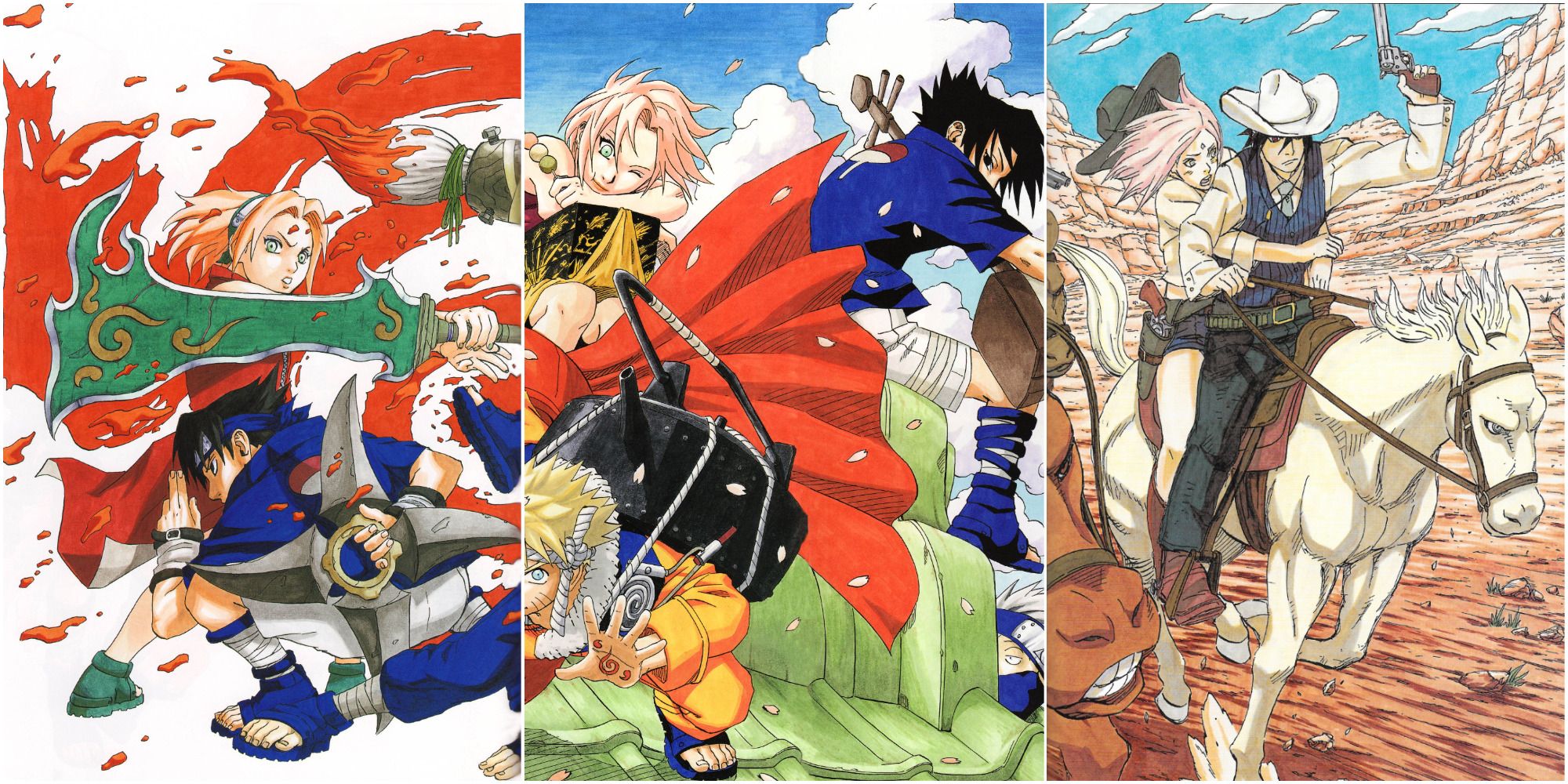 Sarada e Sasuke  Sasusaku, Naruto comic, Naruto shippuden characters