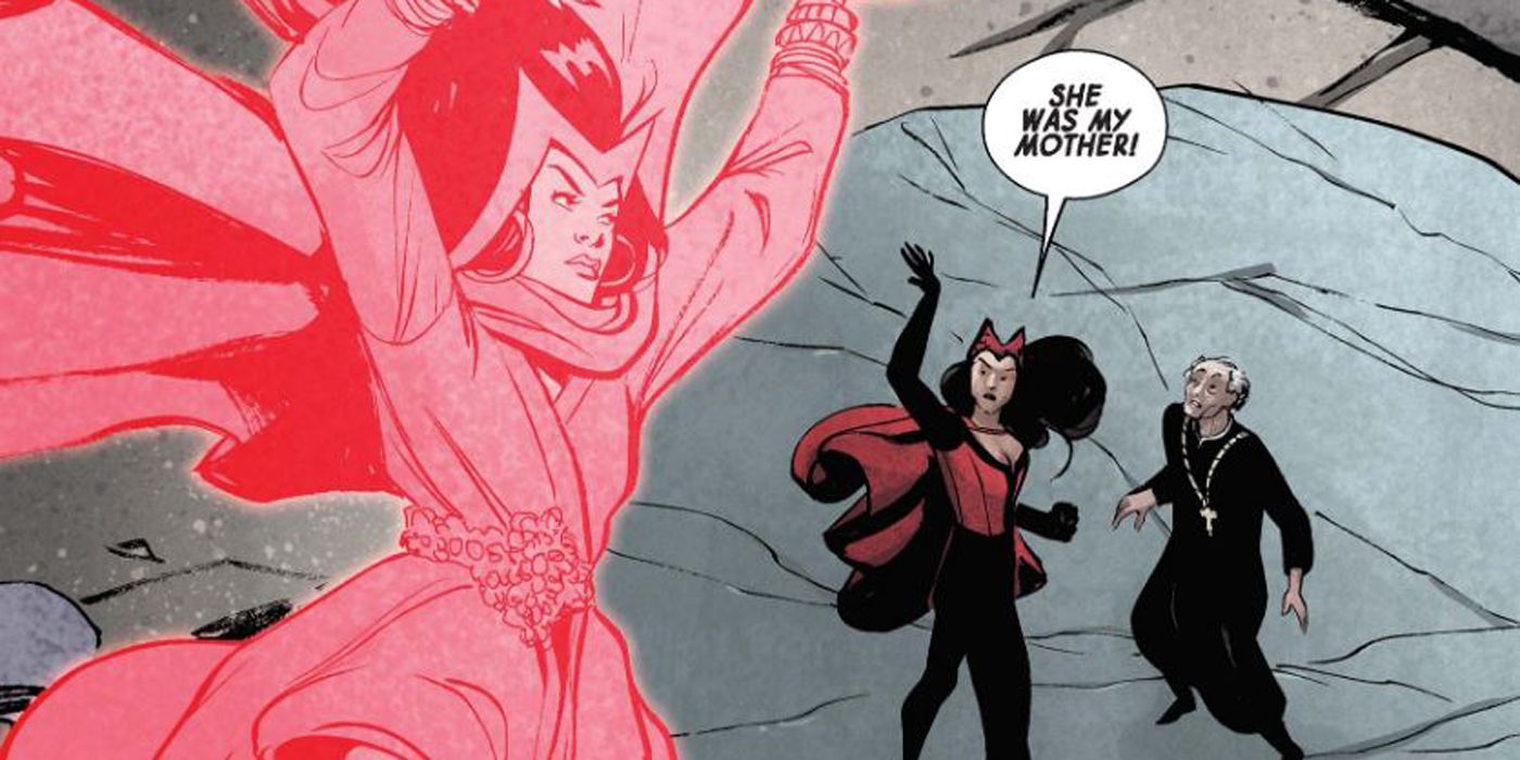 Scarlet Witch and her mother