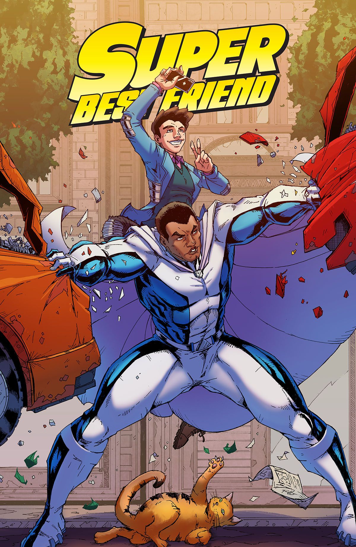 Super Best Friends Cover-TRAVIS MERCER - COLOR with logo preview
