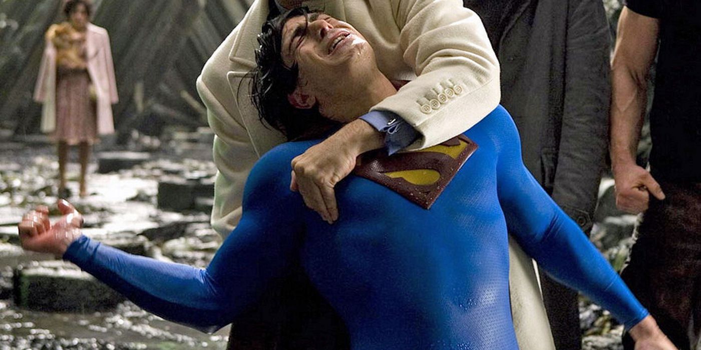 Superman Returns Superman Stabbed