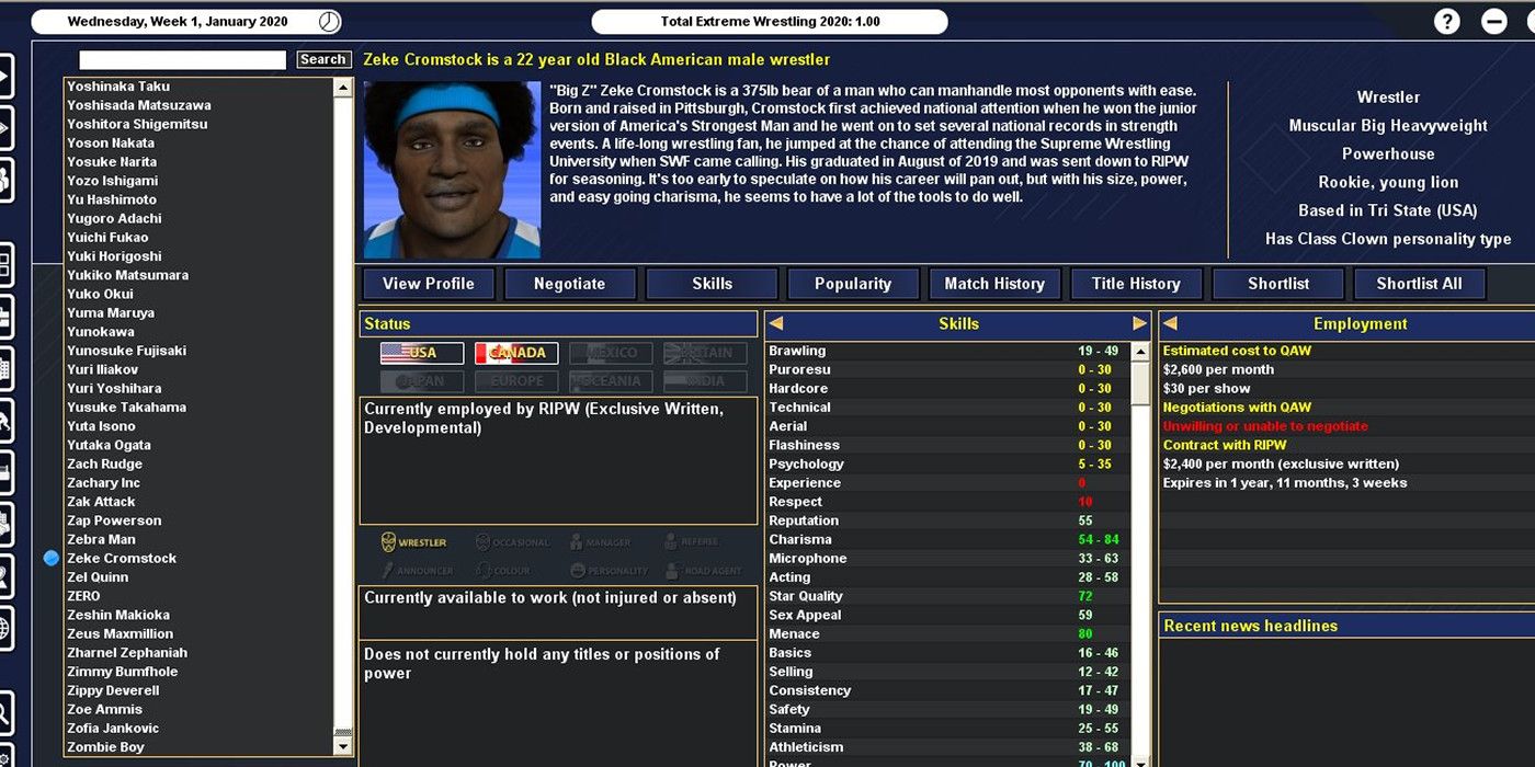 newest free wrestling simulator newest free wrestling simulator