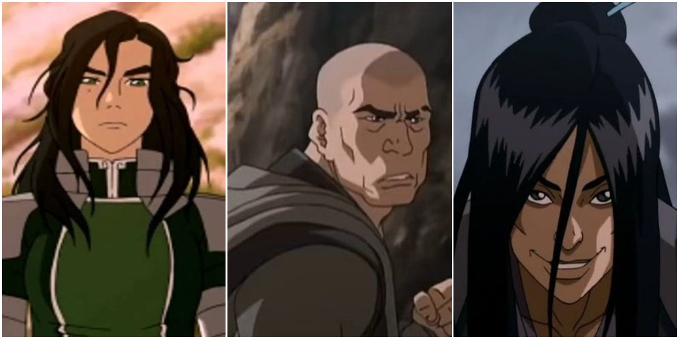 The Legend Of Korra Every Main Villain Ranked By Appearances Collage