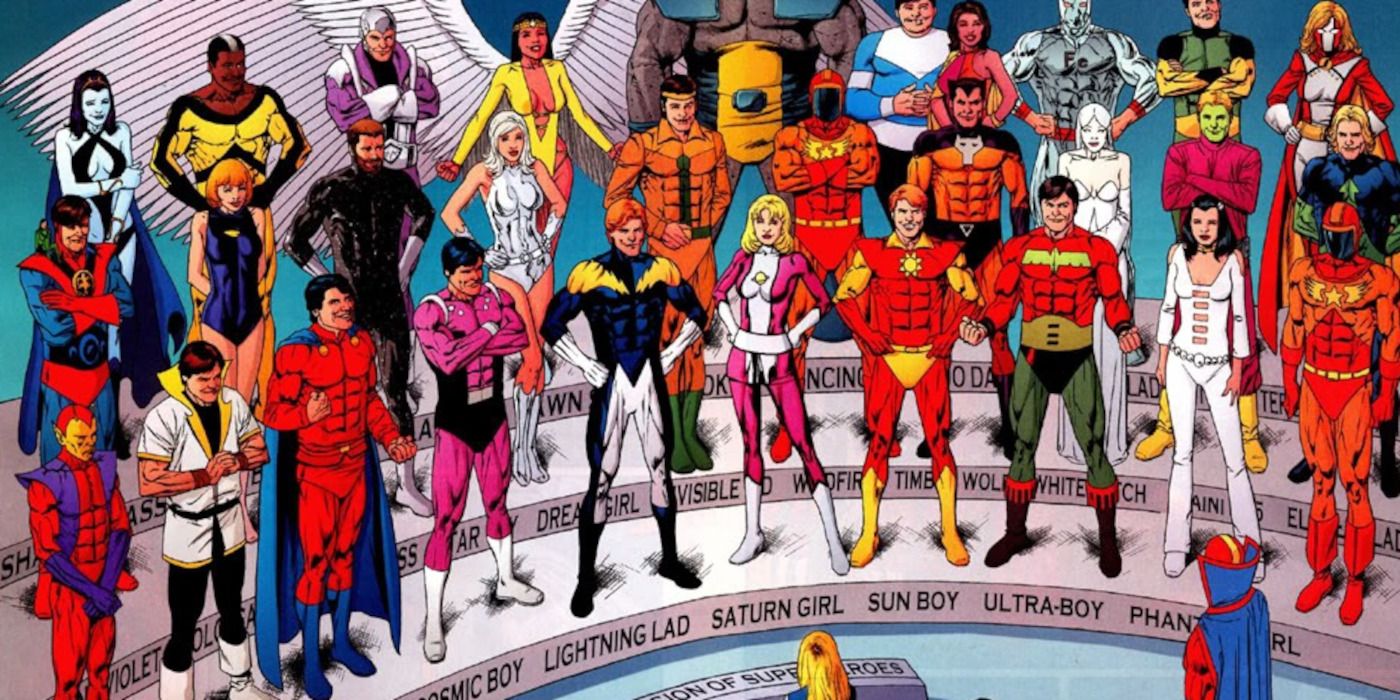 The Legion Of Superheroes Justice League
