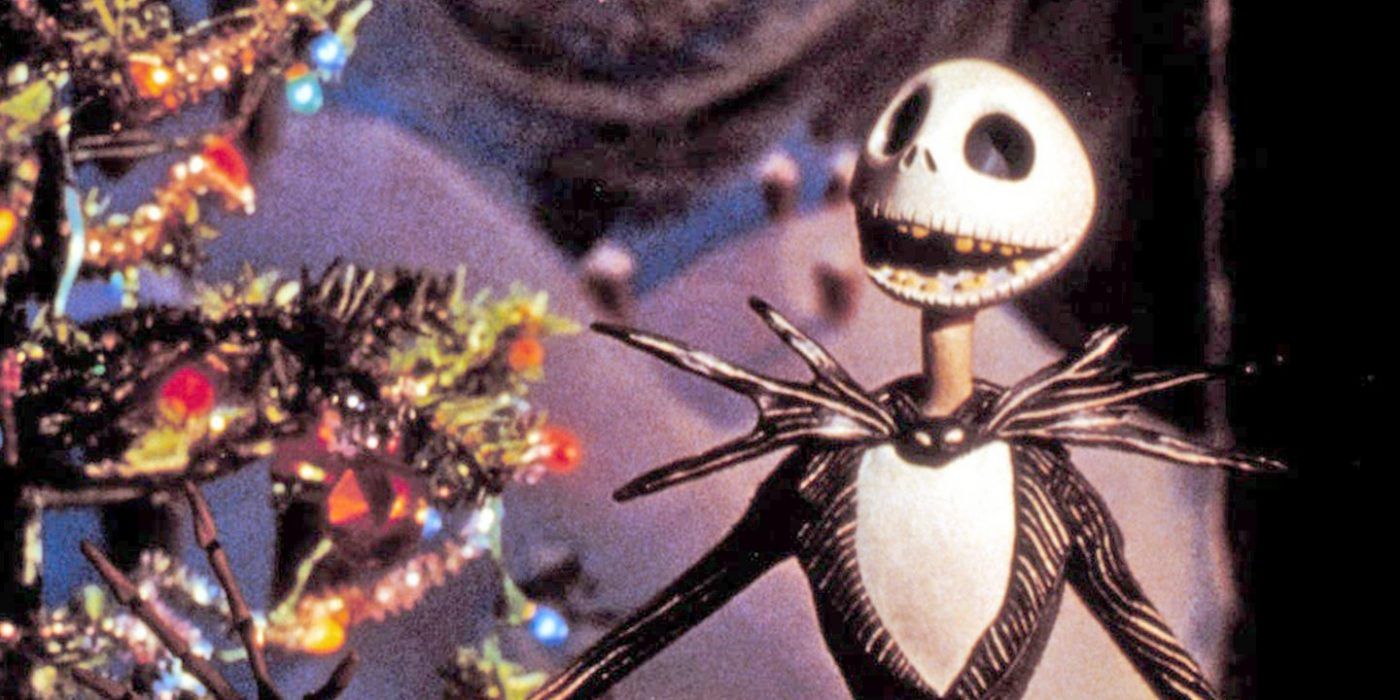 Jack Skellington with a Christmas Tree from The Nightmare Before Christmas