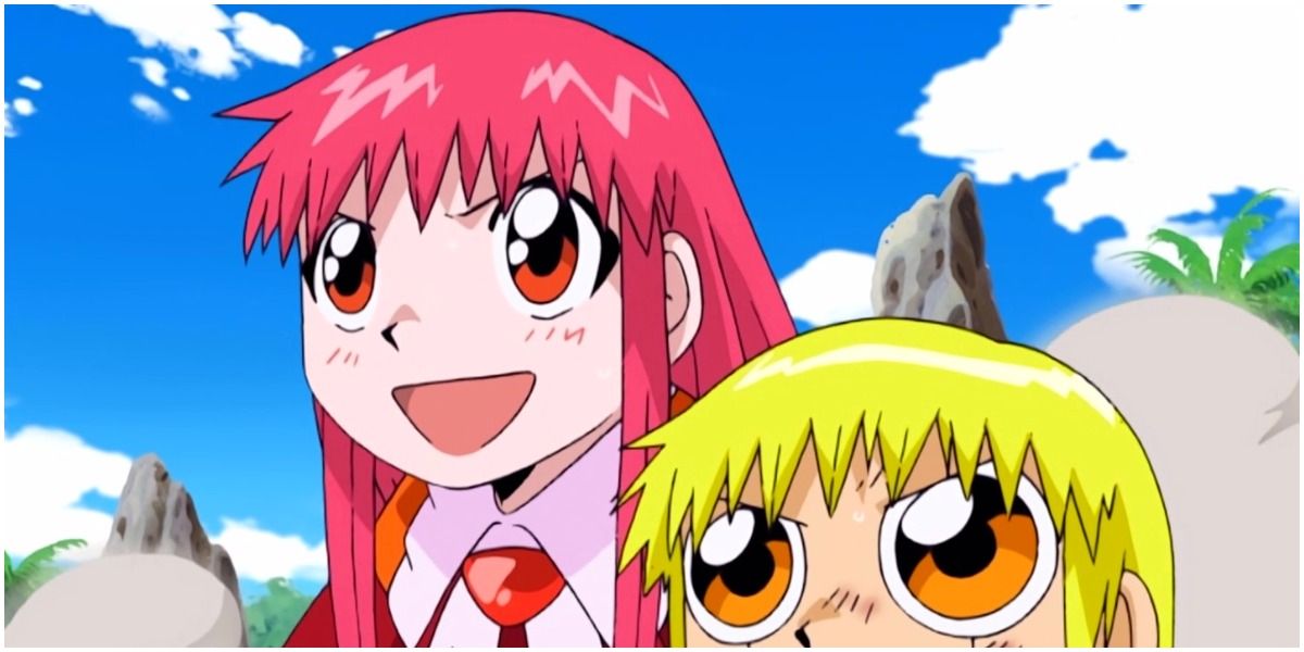 Zatch and Tia are ready for battle in Zatch Bell!