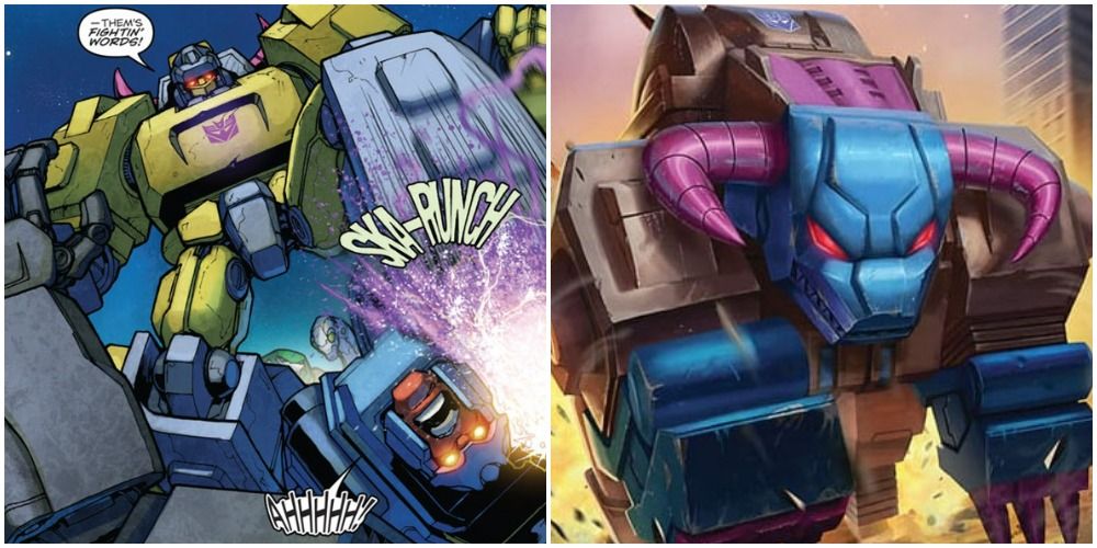 Transformers Decepticon Horri-Bull Two Panels