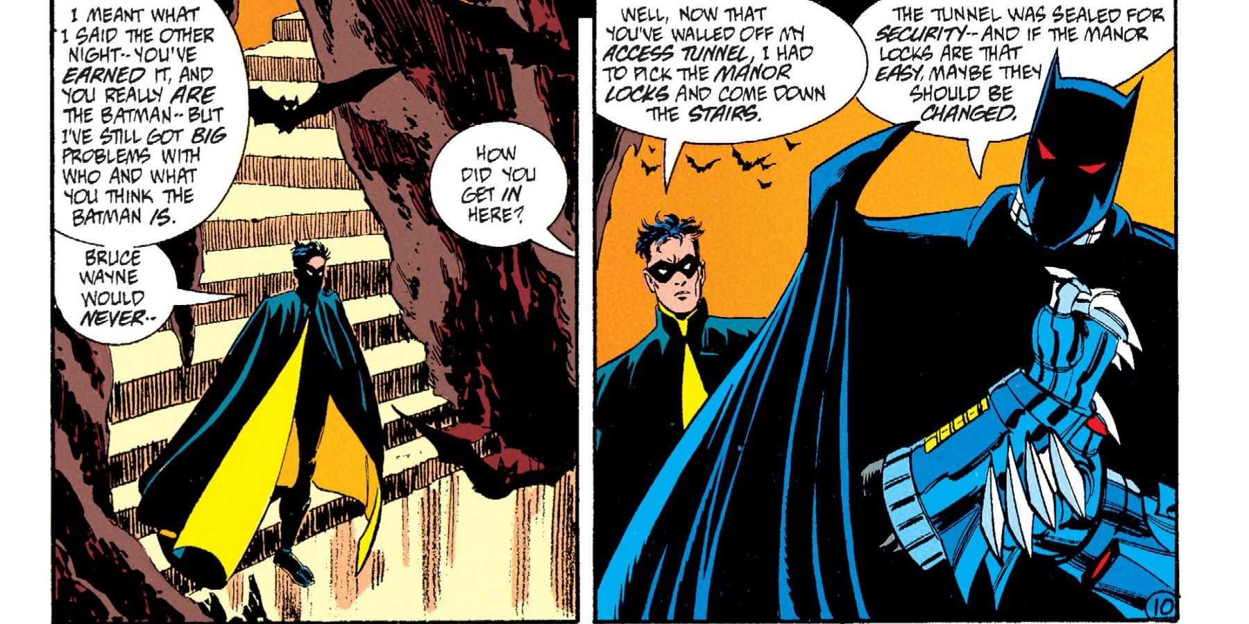 Turning Point Tim Drake Locked Out of the Batcave