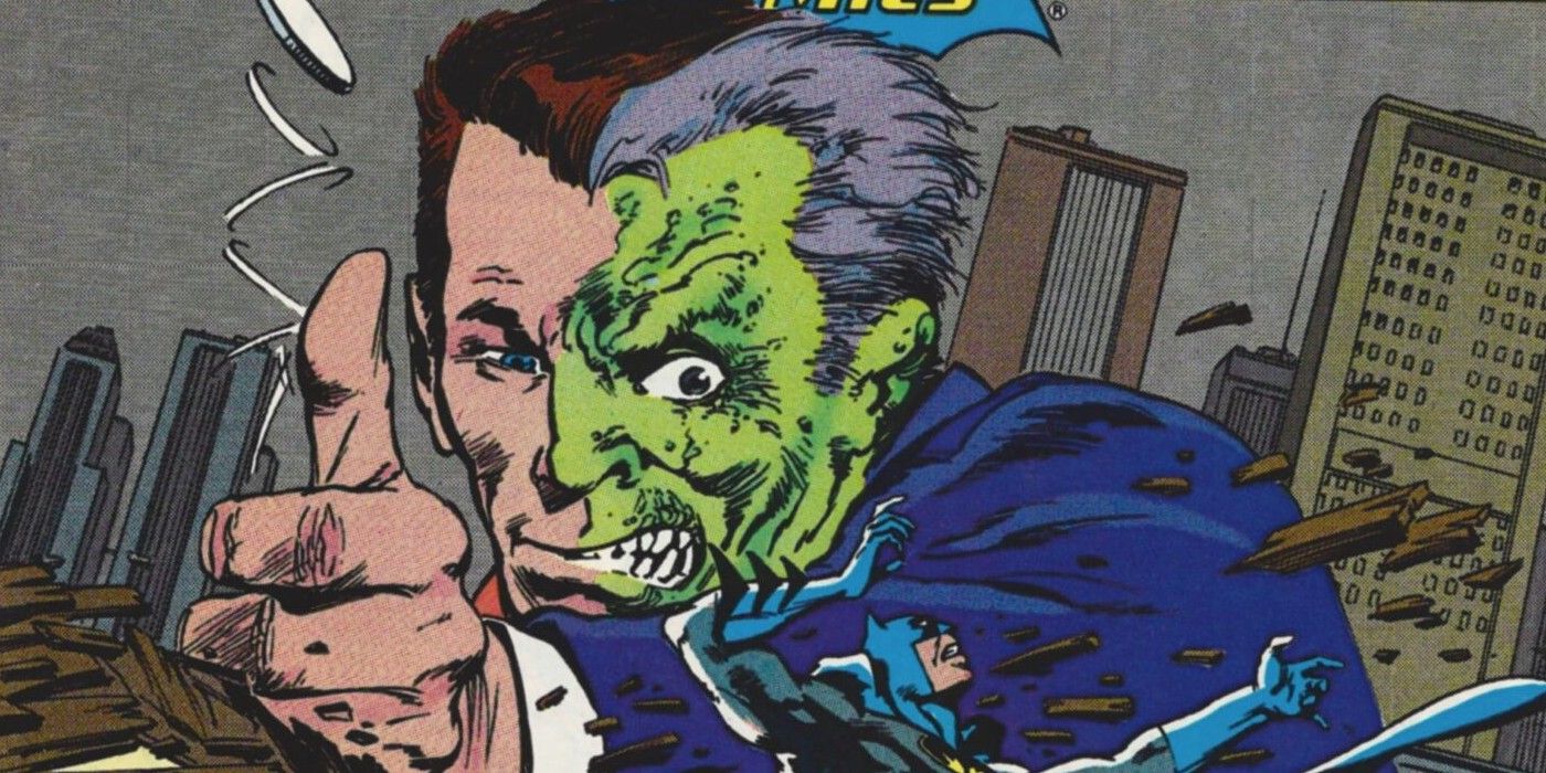 two-face in the dc comics