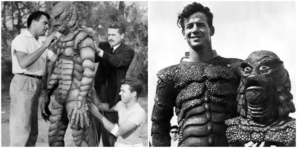 Two Panels Showing Creature of the Black Lagoon Costumes