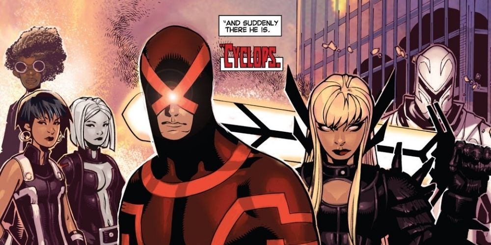 Uncanny X-Men Cyclops and Team X-Men Marvel