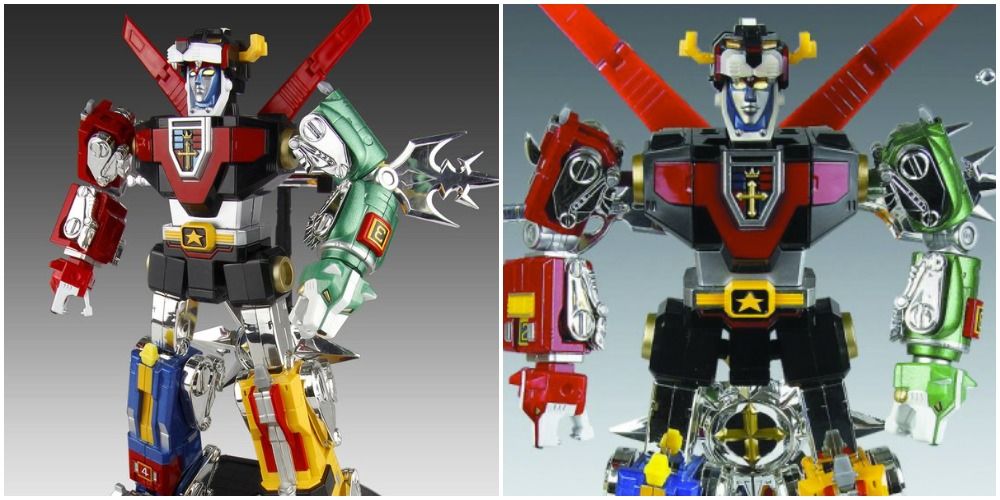Voltron 30th Anniversary Collectors Set Figure from multiple angles