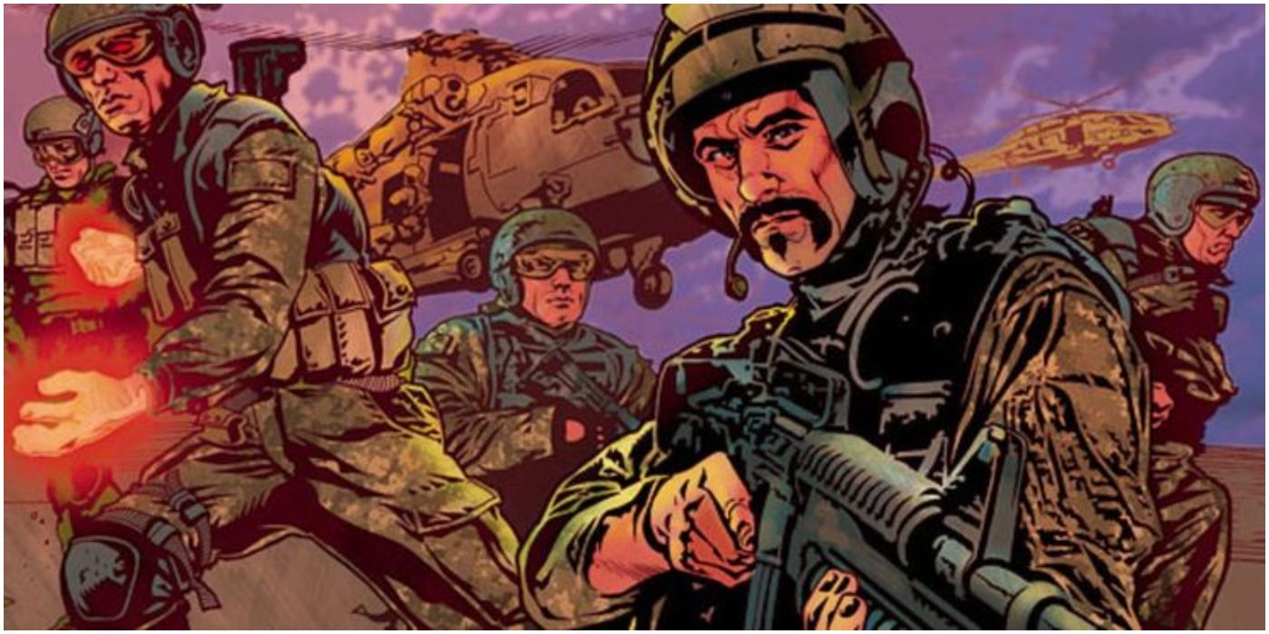 An image featuring some of the characters from War Heroes.