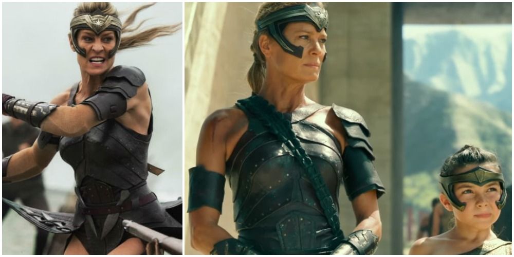 Wonder Woman 1984 Antiope and Young Wonder Woman
