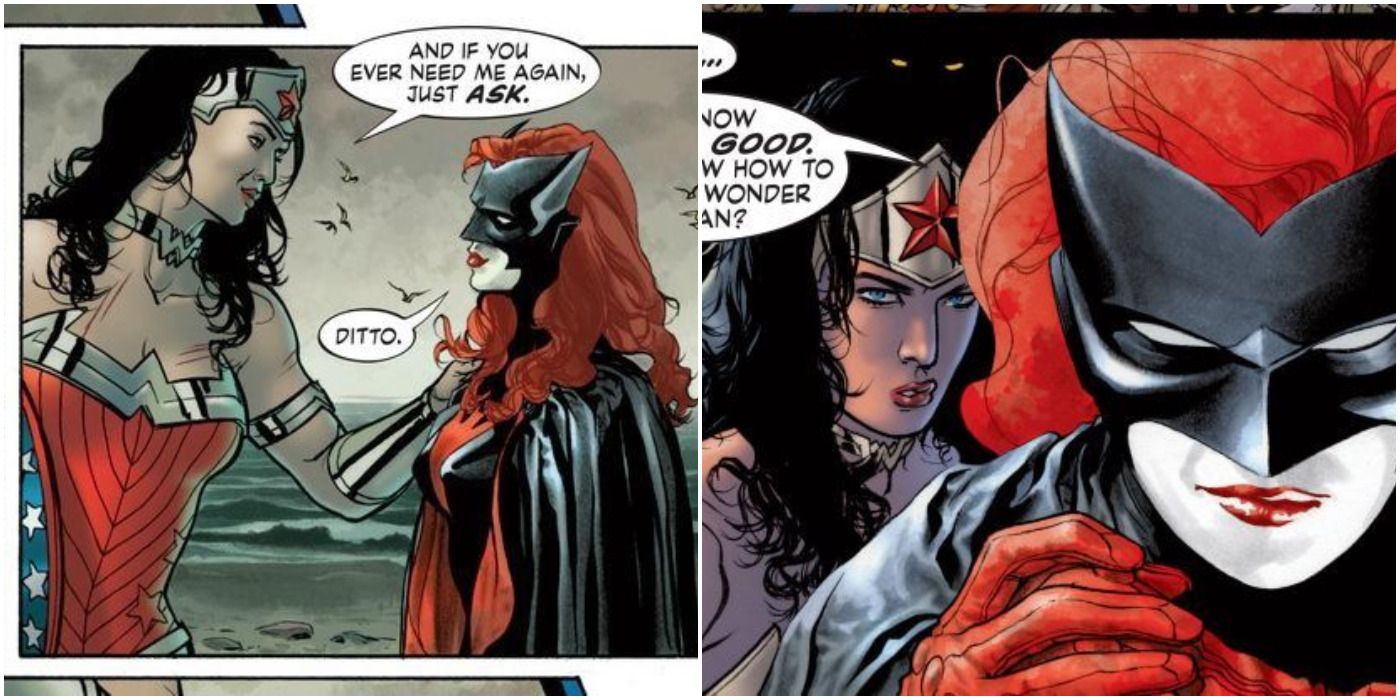Wonder Woman and Batwoman