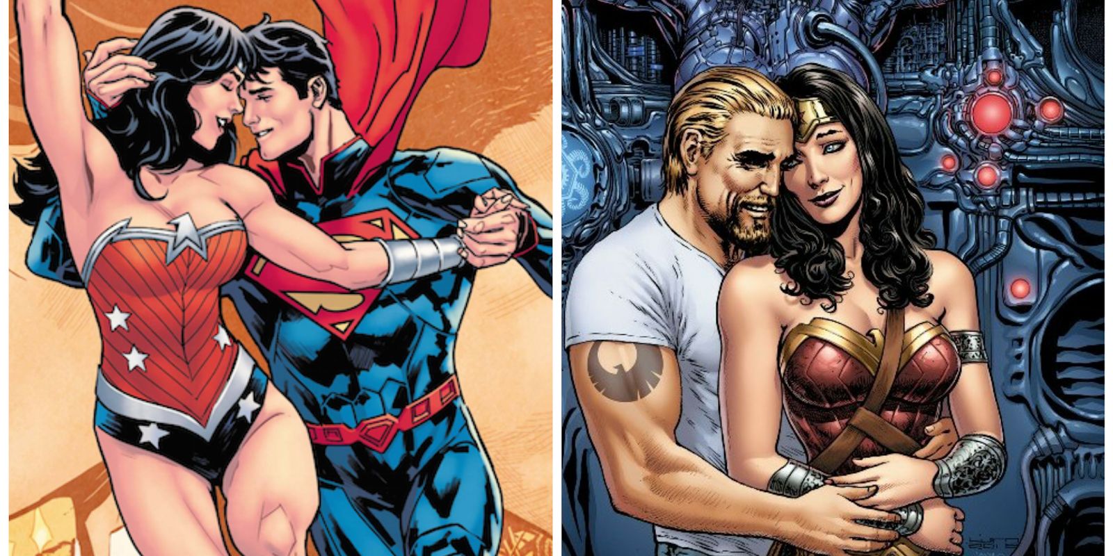 10 DC Characters Wonder Woman Had A Relationship With