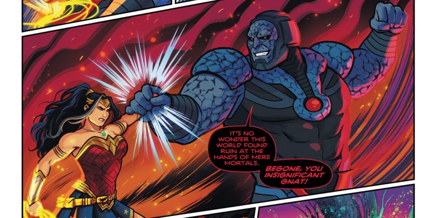 Wonder Woman vs Darkseid